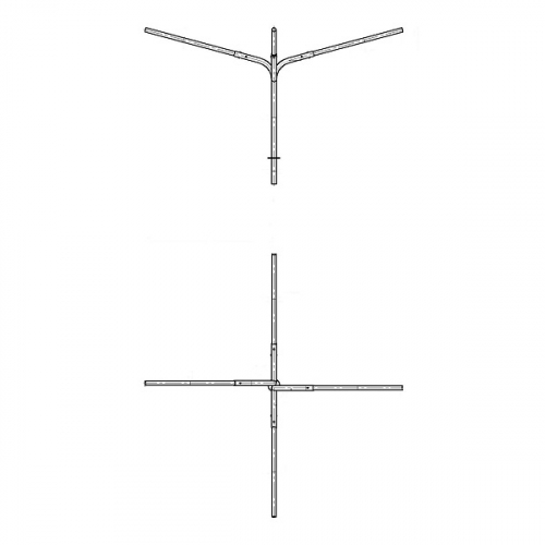 К7-2,0-1,5-1-1 кронштейн четырехрожковый