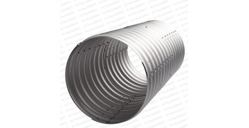 Труба ЛМГ (МГК) 10.25 130×32,5 цинк